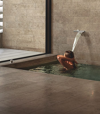Product: COMBI-31: Waterfall shower and build-in…