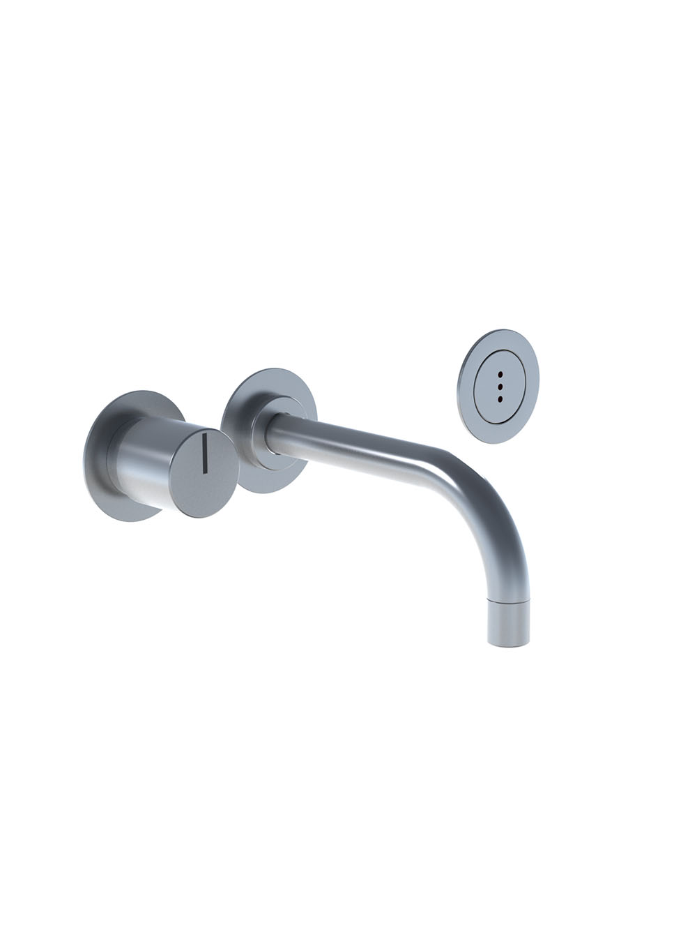 4911: Build-in basin mixer with on-off sensor for ‘hands free’ operation. Sensor aligned with wall. Val...