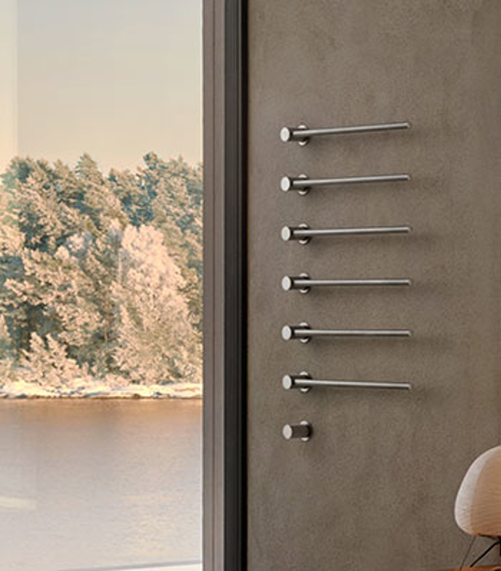 T39EL Electric Towel Warmer by VOLA